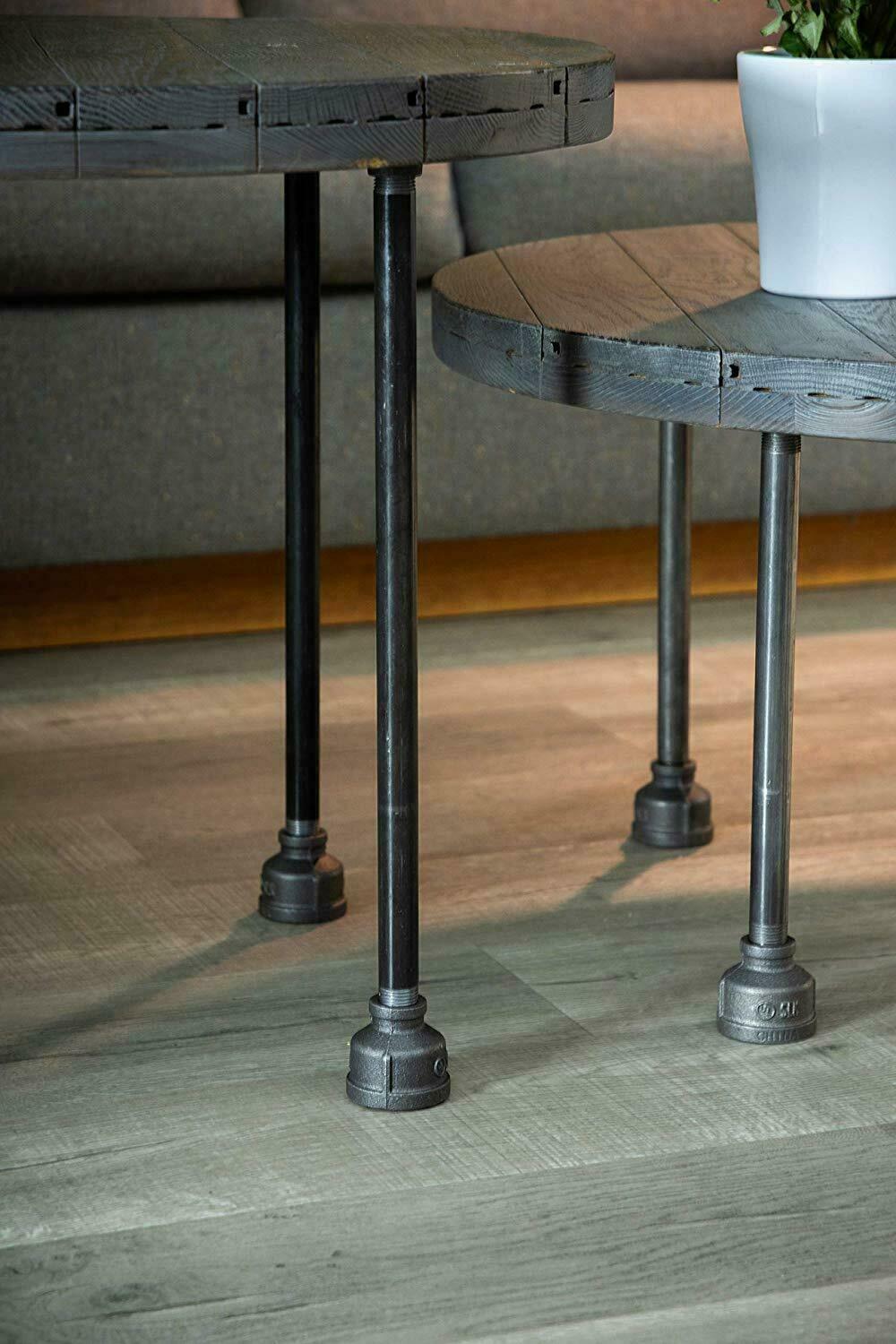 Coffee table deals with pipe legs