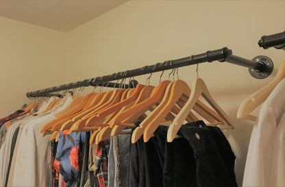 Peem Space Saver Wall-Mounted Clothes Rail