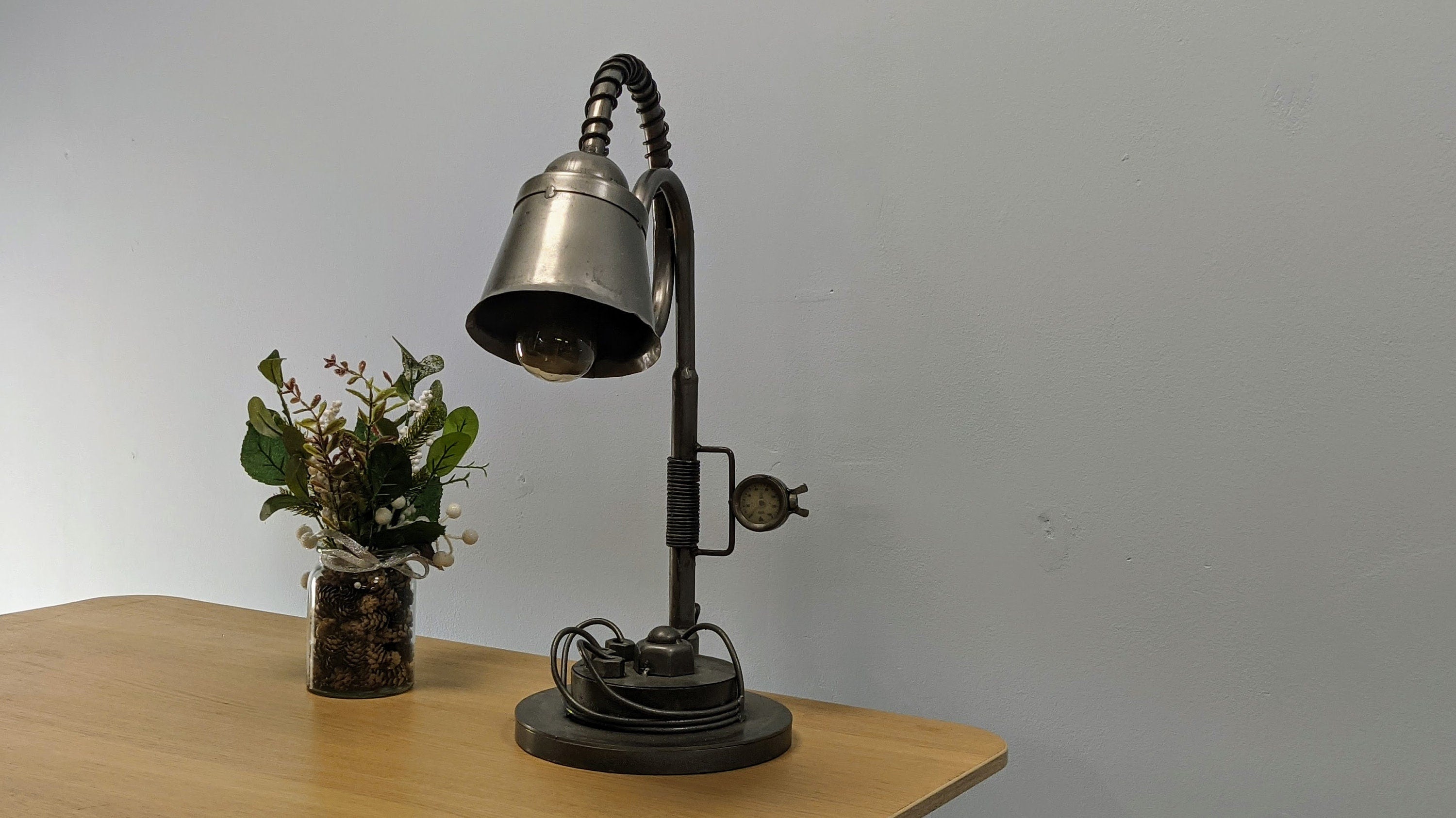 Industrial side 2024 table lamp