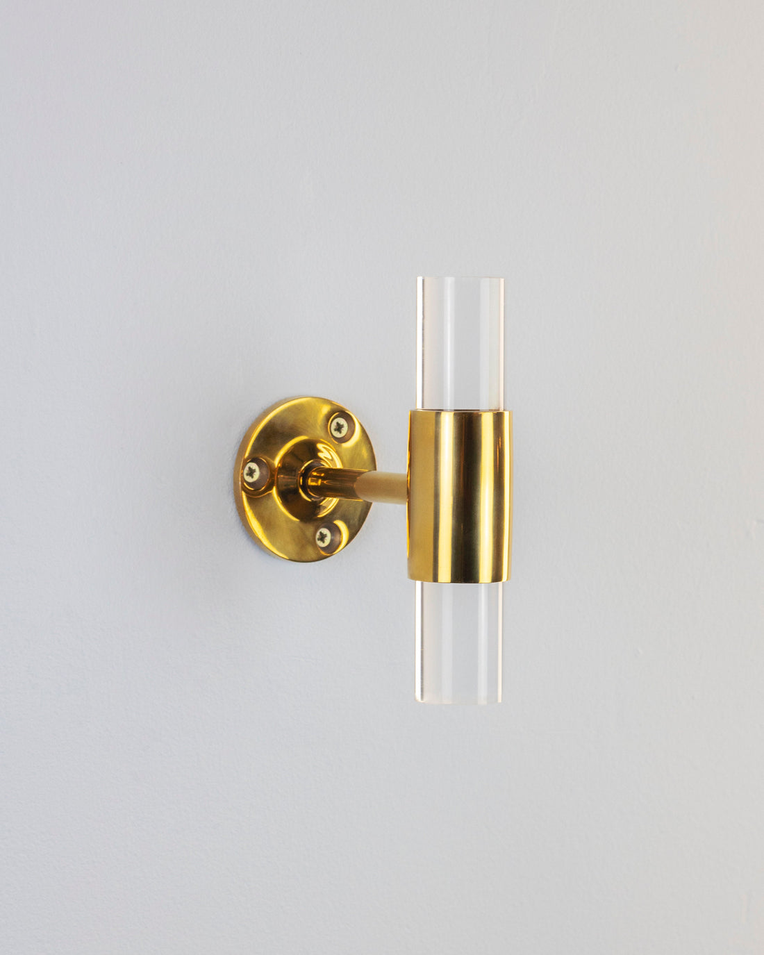 Lucite Robe Hook in Gold,Black and Silver Finishes - Bathroom and Home Decor